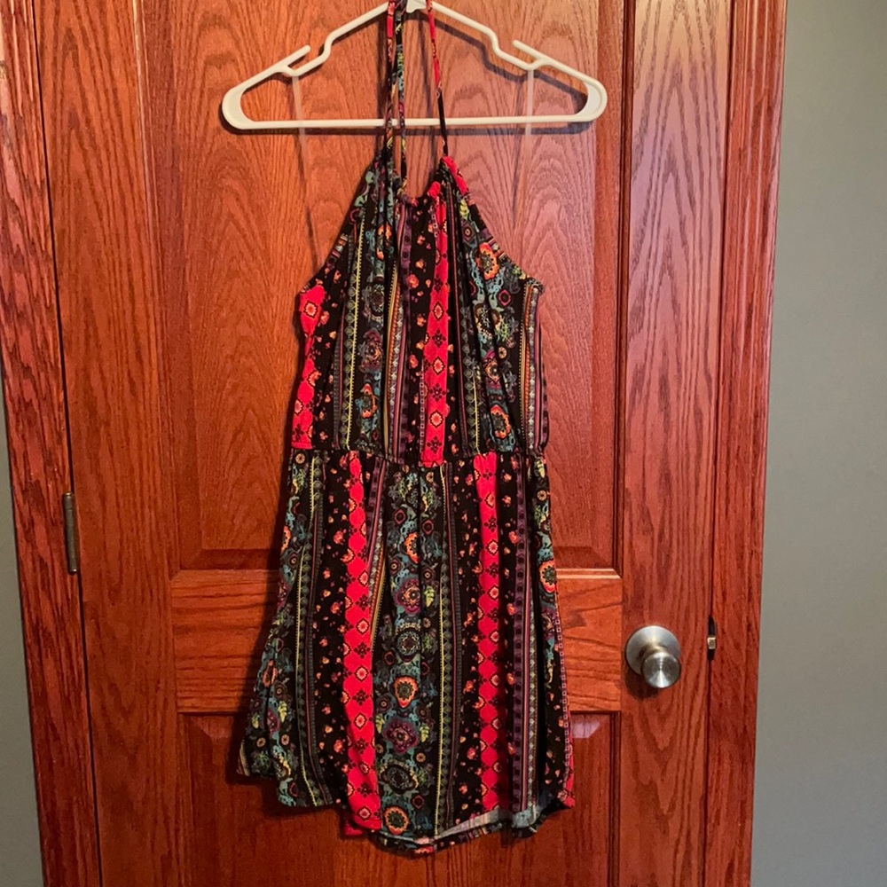L halter dress!